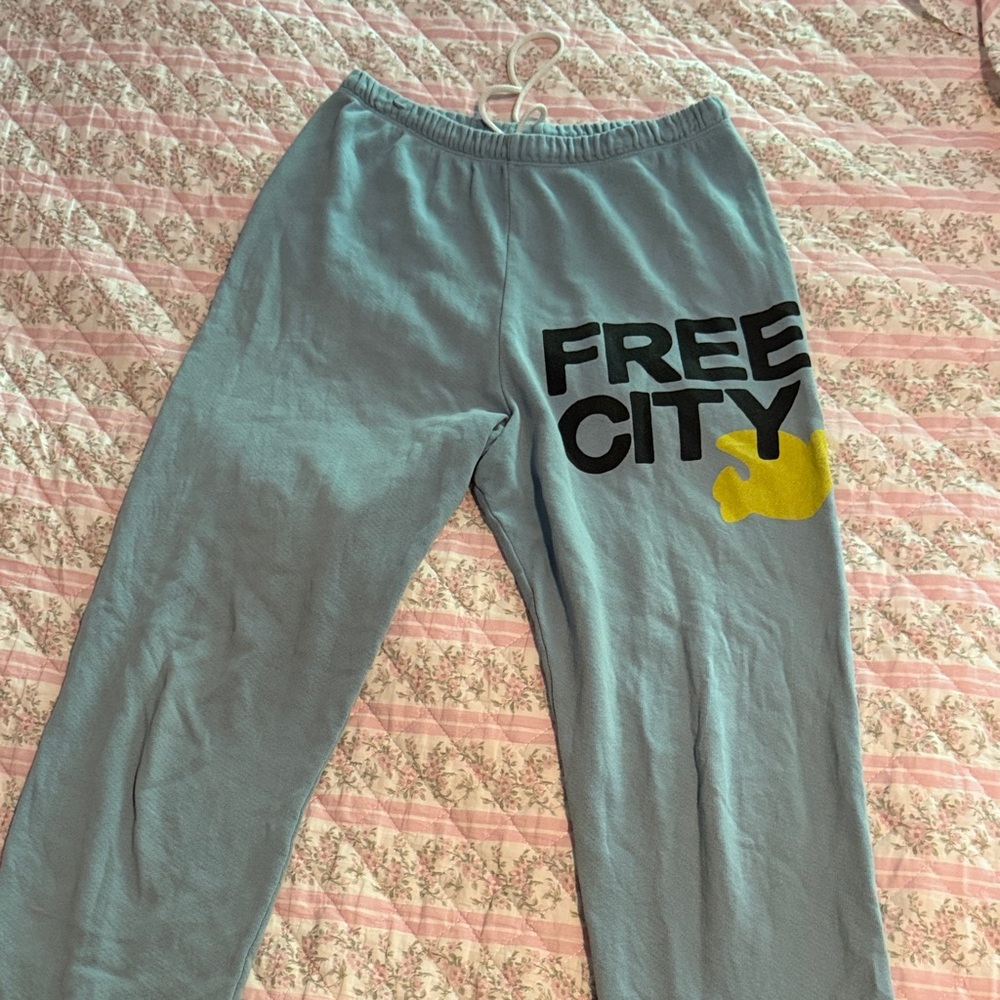 Free City Blue Sweatpants